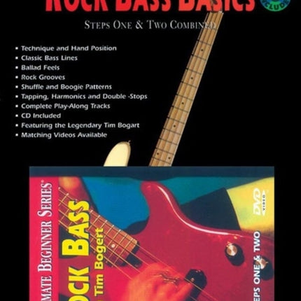 Ultimate Beginner Rock Bass Basics Mega Pak Book