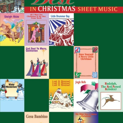 The Best in Christmas Sheet Music PianoVocalChords