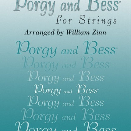 Porgy and BESS for Strings String Bass