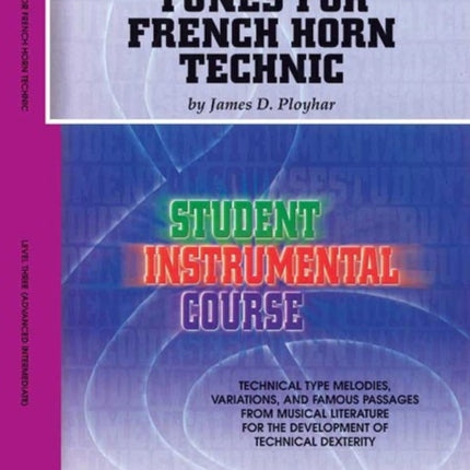 Tunes for French Horn Technic, Level Three