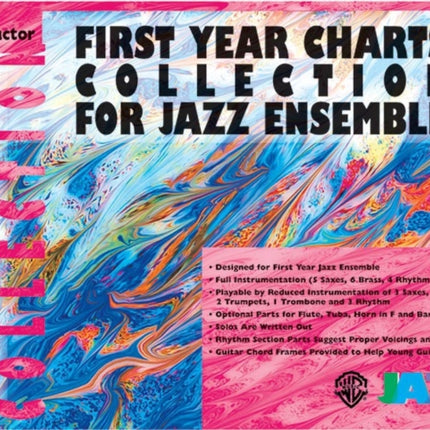 First Year Charts Collection for Jazz Ensemble Eb Alto Saxophone 2