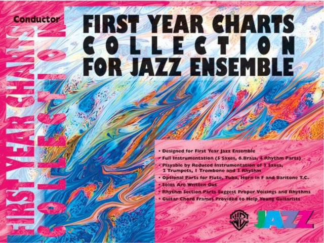 First Year Charts Collection for Jazz Ensemble Eb Alto Saxophone 2