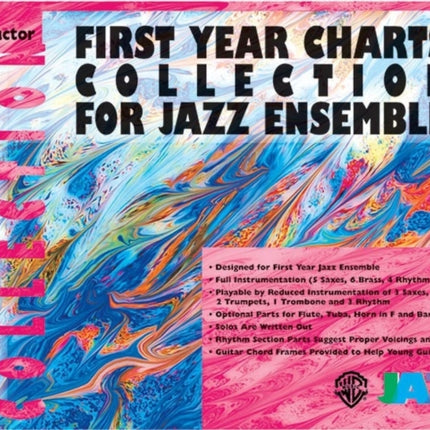 First Year Charts Collection for Jazz Ensemble: 1st B-Flat Tenor Saxophone