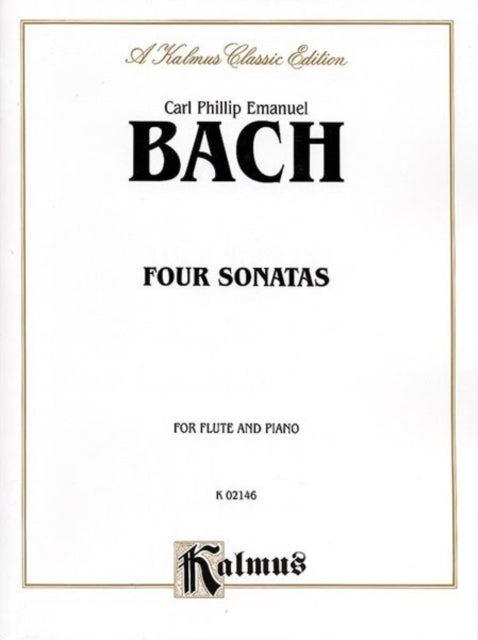 Four Sonatas Parts Kalmus Edition