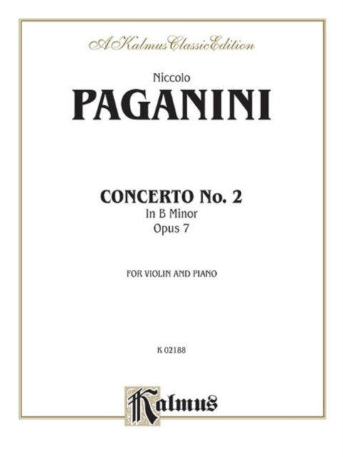 Concerto No 2 in B Minor Op 7 Kalmus Classic Editions