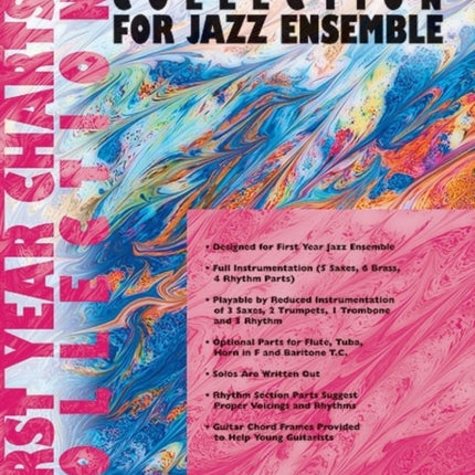 First Year Charts Collection for Jazz Ensemble Bb Clarinet