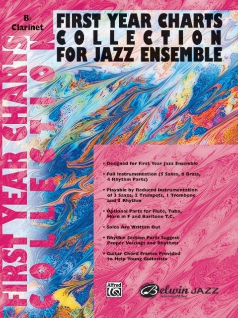 First Year Charts Collection for Jazz Ensemble Bb Clarinet