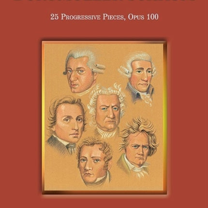 BurgmLlerSchaum Book One Op 100 25 Progressive Pieces Opus 100 BK 1 Schaum Master Composer