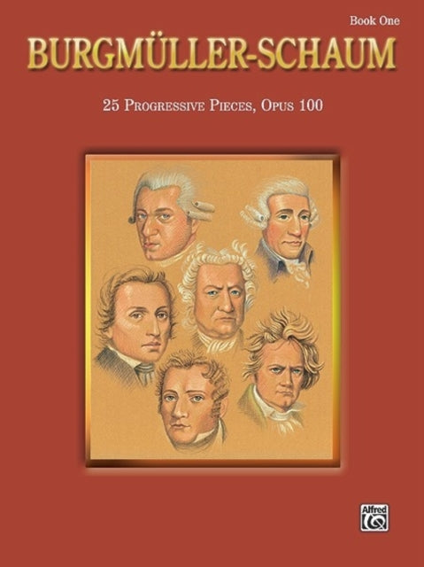 BurgmLlerSchaum Book One Op 100 25 Progressive Pieces Opus 100 BK 1 Schaum Master Composer