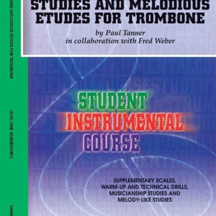 Studies  Melodious Etudes I Student Instrumental Course