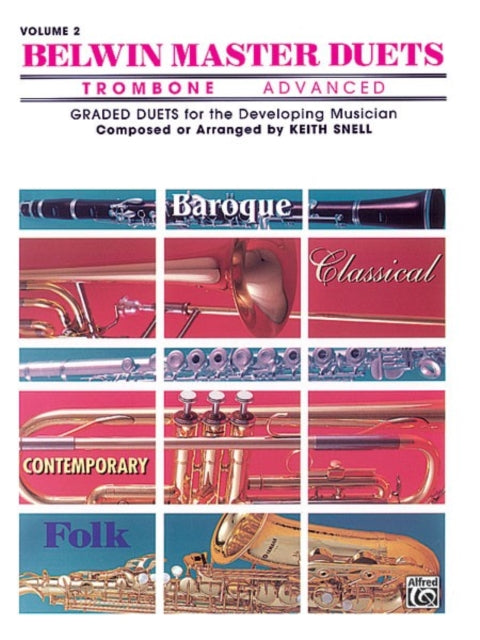 Belwin Master Duets Trombone Advanced Volume 2