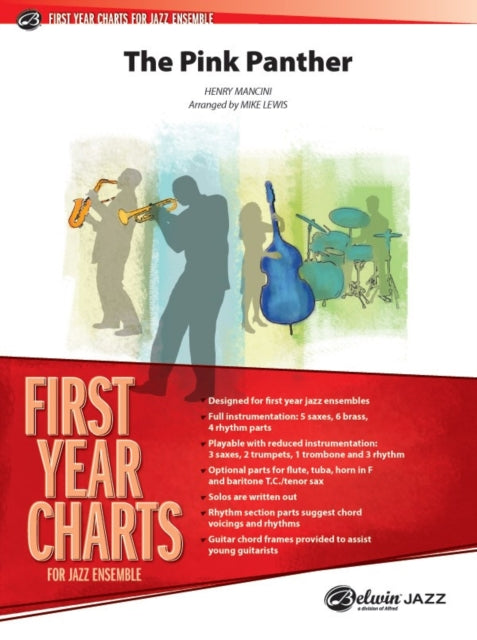 The Pink Panther First Year Charts for Jazz Ensemble