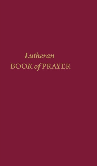 Lutheran Book of Prayer