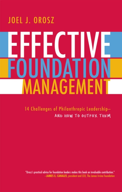 Effective Foundation Management