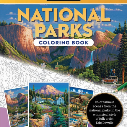 Eric Dowdle Coloring Book National Parks