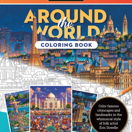 Eric Dowdle Coloring Book Around the World