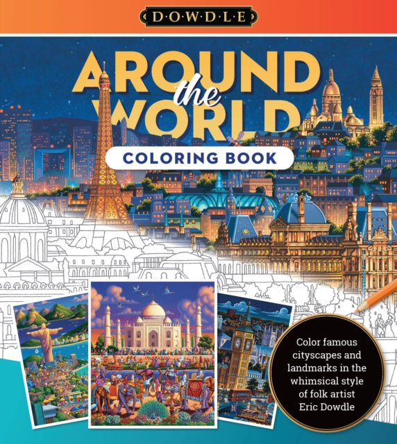 Eric Dowdle Coloring Book Around the World