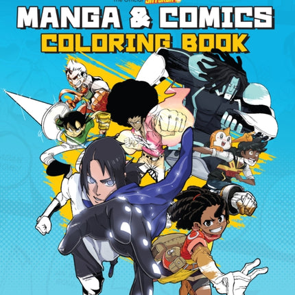 Saturday AM Manga and Comics Coloring Book