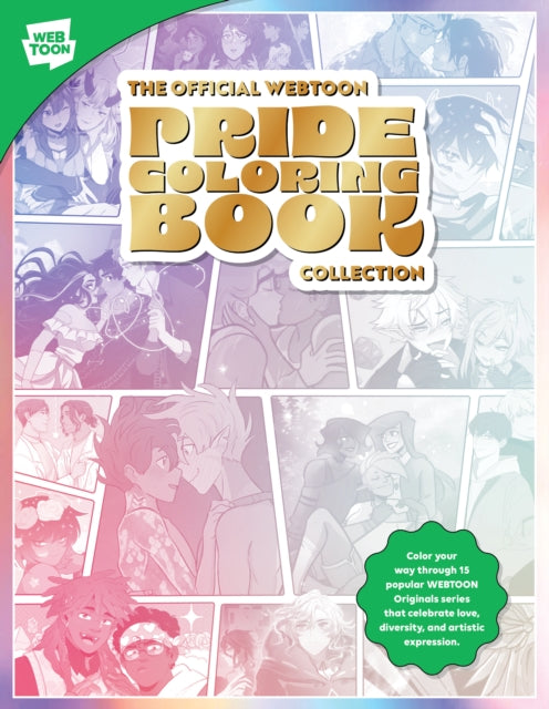 The Official WEBTOON Pride Coloring Book Collection