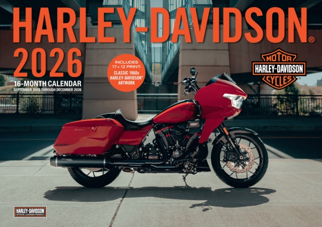 HarleyDavidson 2026 17x12