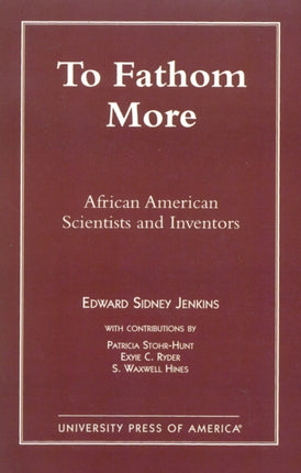 By Jenkins Edward Sidney  Author To Fathom More