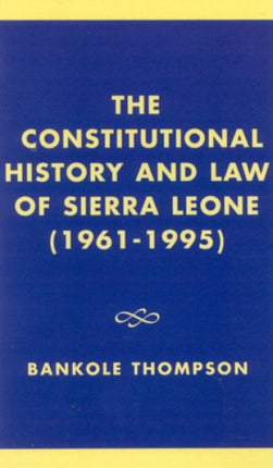 The Constitutional History and Law of Sierra