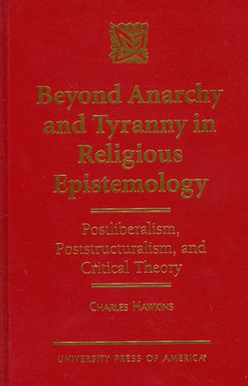 Beyond Anarchy and Tyranny in Religious