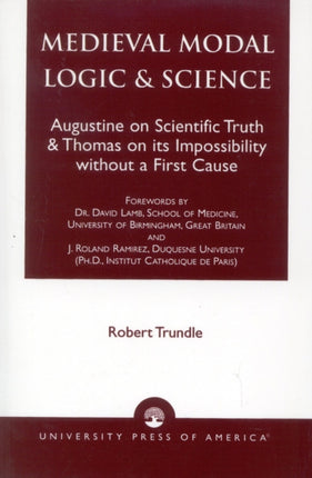 Medieval Modal Logic  Science Augustine on