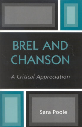 Brel and Chanson