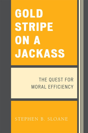 Gold Stripe on a Jackass