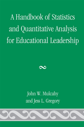 A Handbook of Statistics and Quantitative