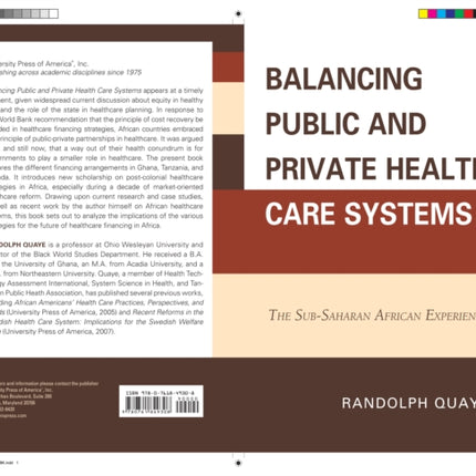 Balancing Public and Private Health Care Systems