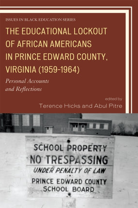 The Educational Lockout of African Americans in