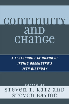Continuity and Change