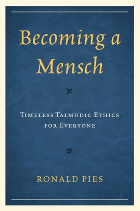 Becoming a Mensch