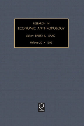 Research in Economic Anthropology