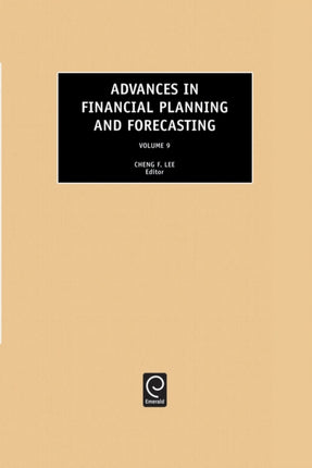 Advances in Financial Planning and Forecasting