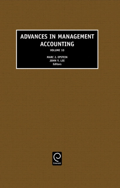 Advances in Management Accounting