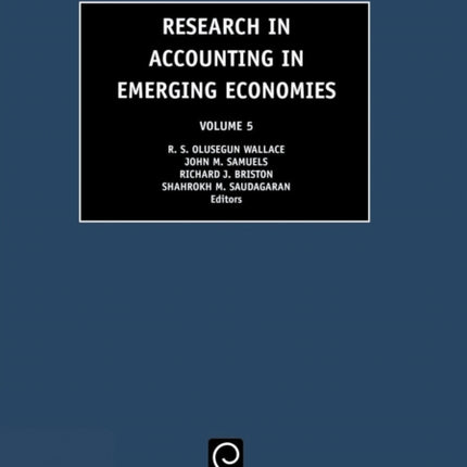 Research in Accounting in Emerging Economies