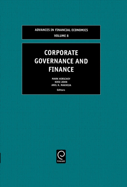 Corporate Governance and Finance