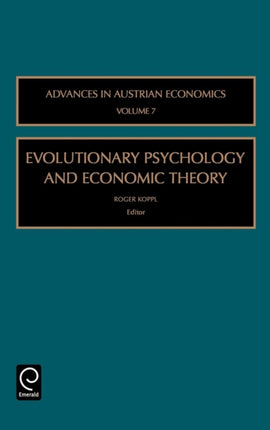 Evolutionary Psychology and Economic Theory