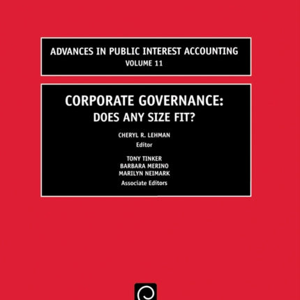 Corporate Governance: Does Any Size Fit?