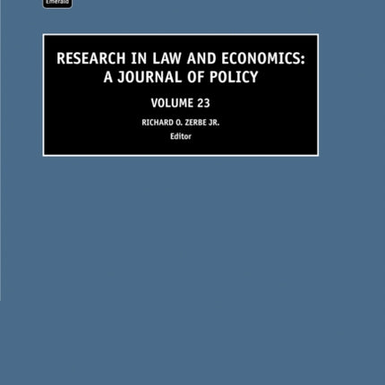 Research in Law and Economics: A Journal of Policy