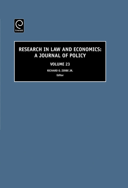 Research in Law and Economics: A Journal of Policy