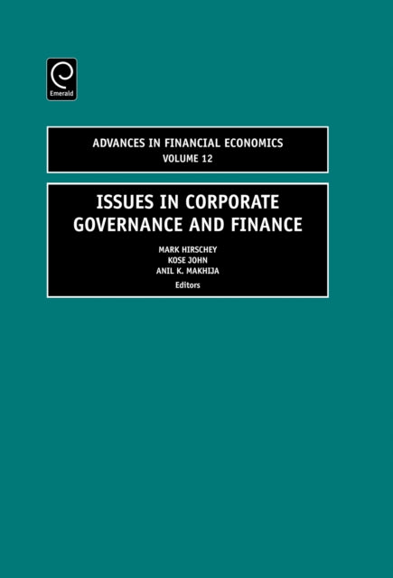 Issues in Corporate Governance and Finance