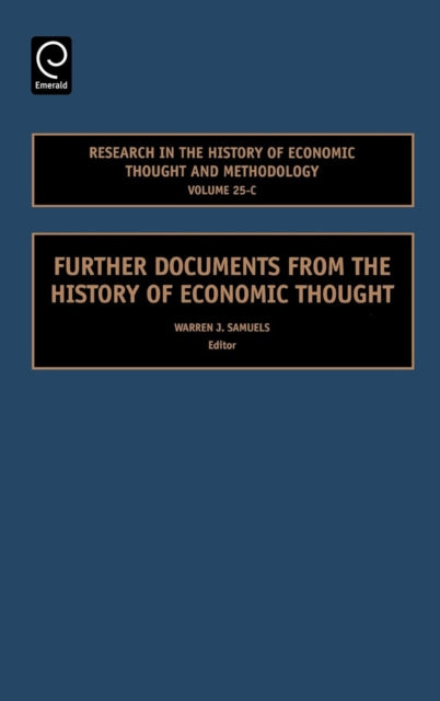 Further Documents from the History of Economic Thought