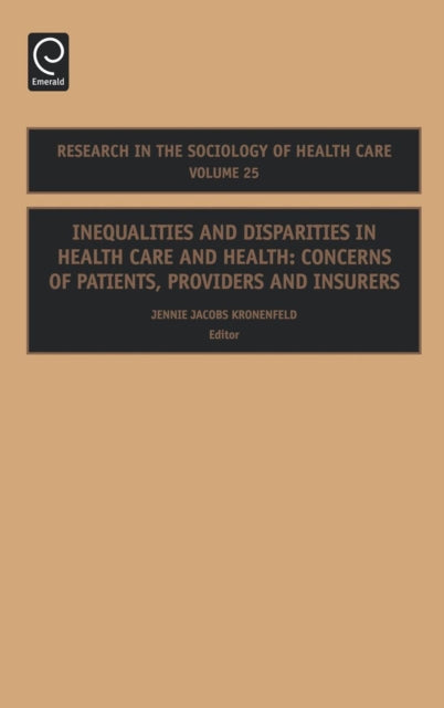 Inequalities and Disparities in Health Care and Health: Concerns of Patients, Providers and Insurers