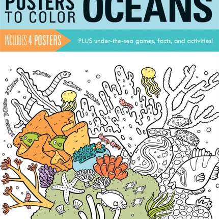 Posters to Color: Oceans