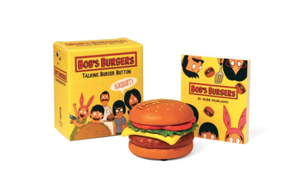 Bobs Burgers Talking Burger Button Running Press Mini Editions