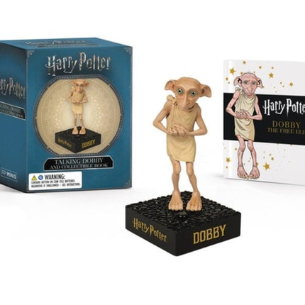 Harry Potter Talking Dobby and Collectible Book